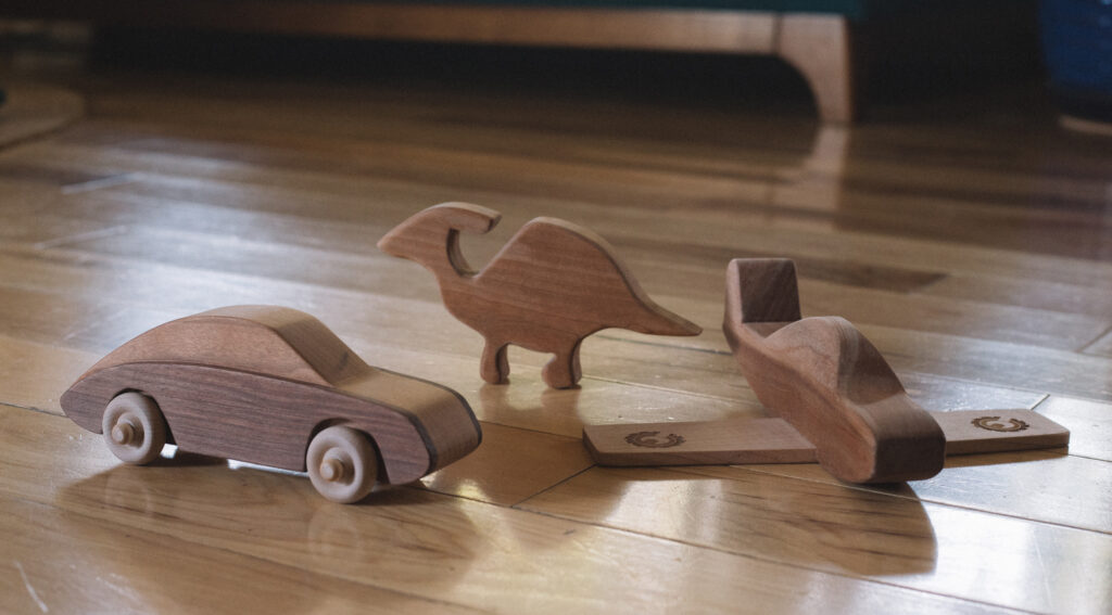 Hand-Made Holidays: DIY Wooden Toy Kits