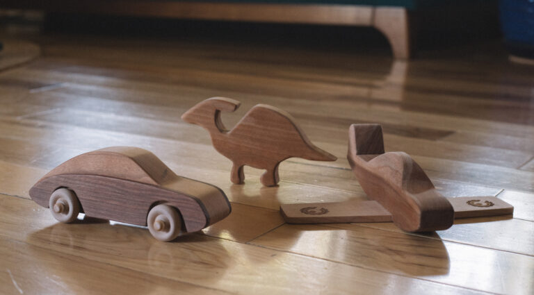 Hand-Made Holidays: DIY Wooden Toy Kits